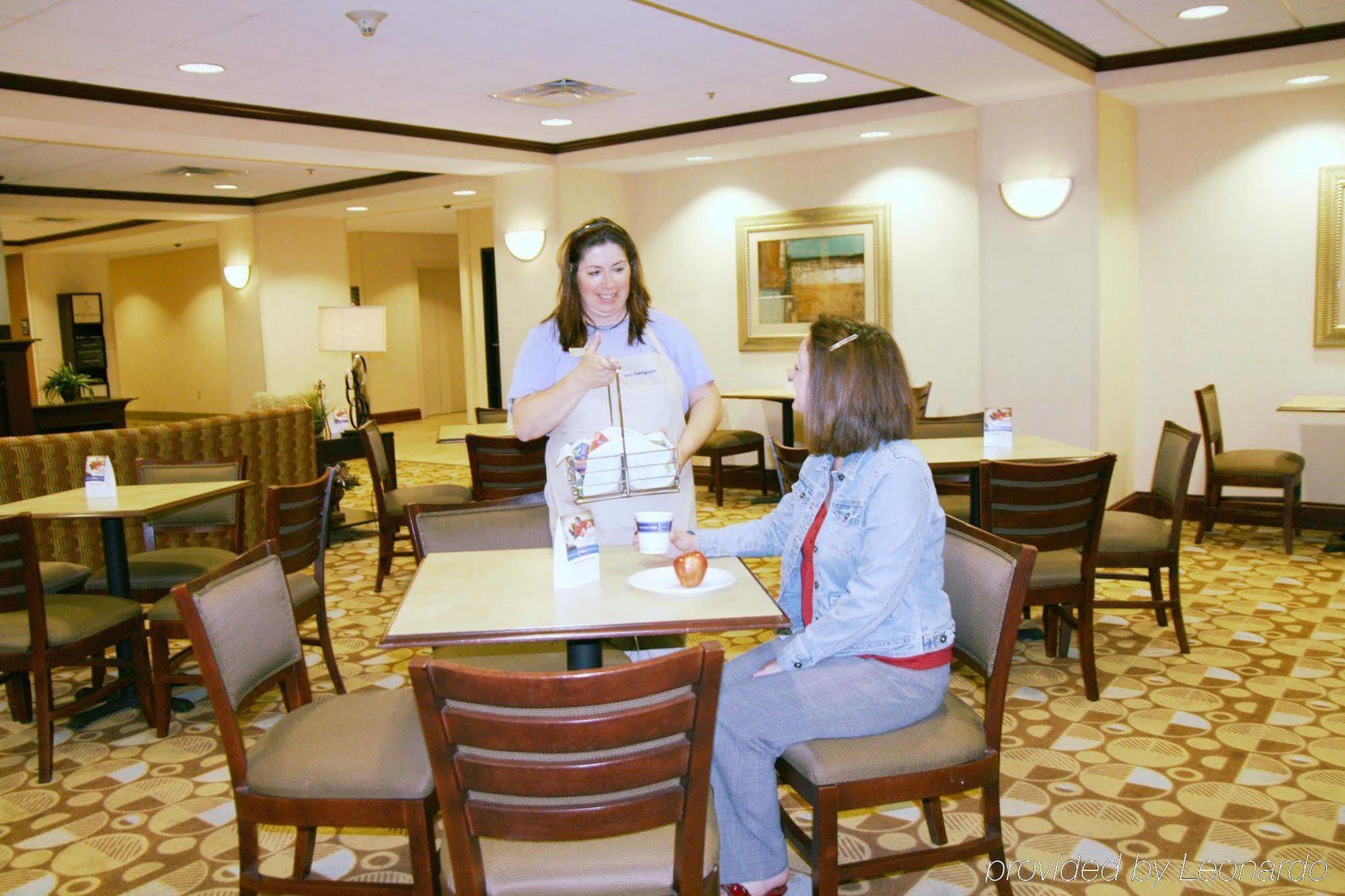 Hampton Inn Greenfield Restoran foto